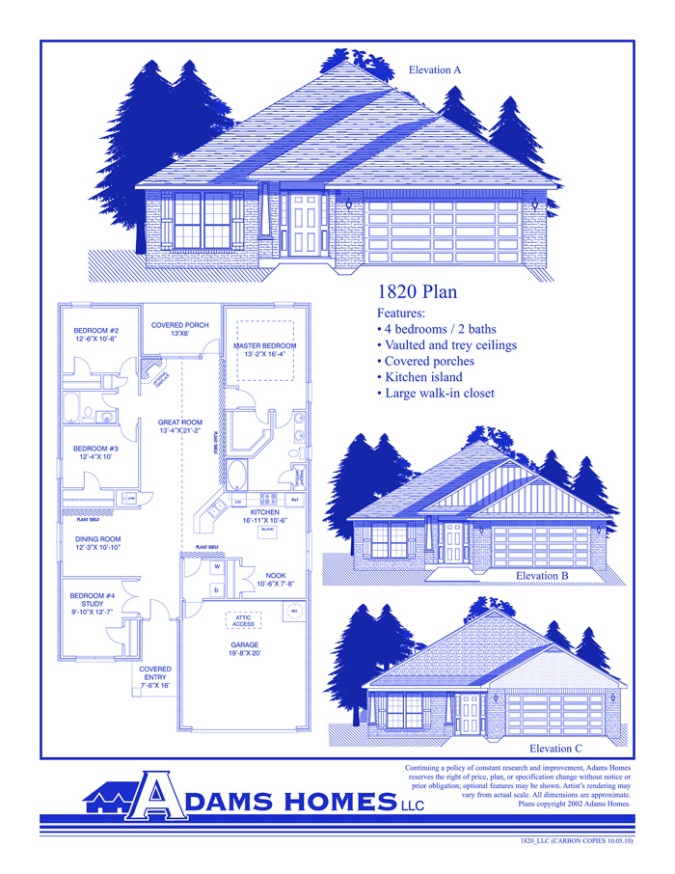 Adams Home 2508 Floor Plan House Design Ideas